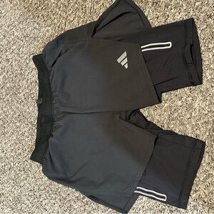 Adidas Men's Black Athletic Shorts
